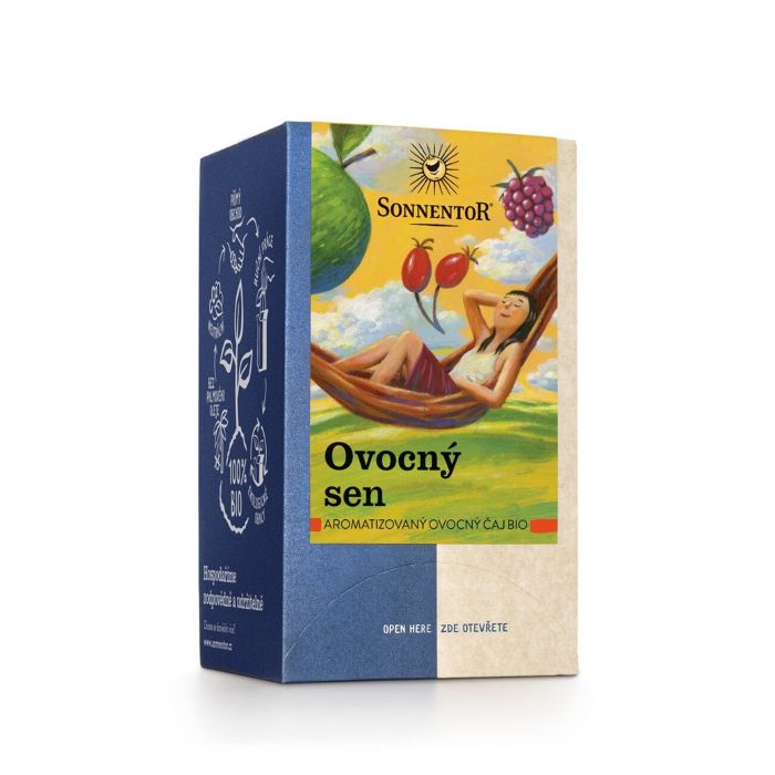 Sonnentor Ovocný sen BIO porcovaný dvoukomorový 45 g
