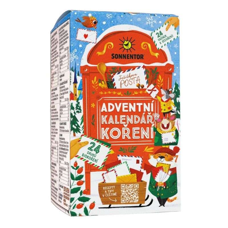 SONNENTOR Koření Adventní kalendář 118 g BIO