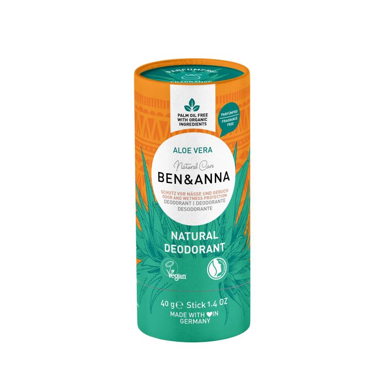 Levně Ben & Anna Tuhý deodorant - Aloe Vera 40g