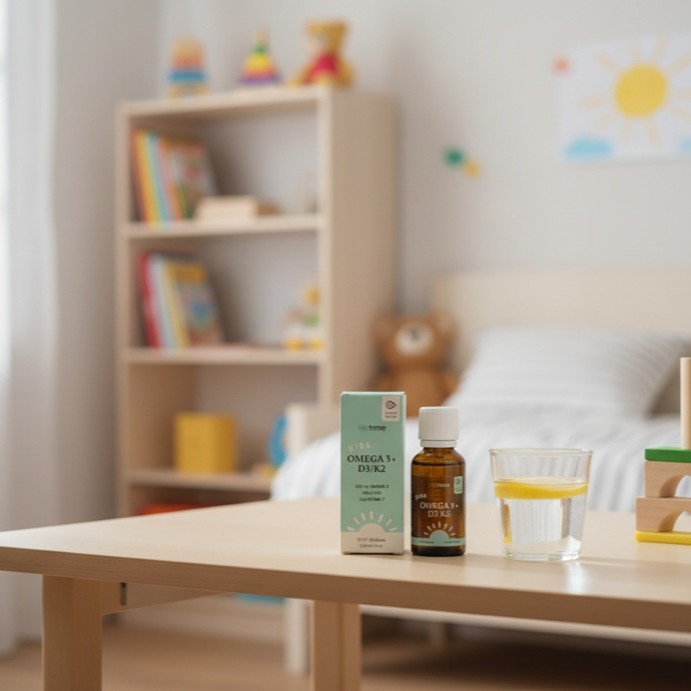 Trime Kids Omega 3 + D3/K2 citronová příchuť 60 dávek (obrázek 4)