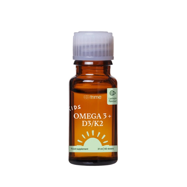Levně Trime Kids Omega 3 + D3/K2 citronová příchuť 60 dávek