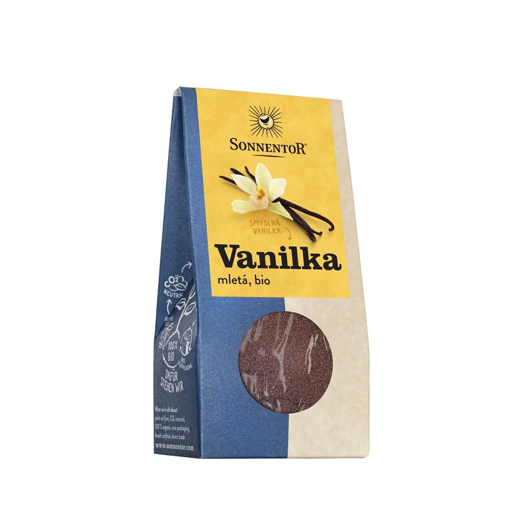 Sonnentor Vanilka bio, mletá 10g