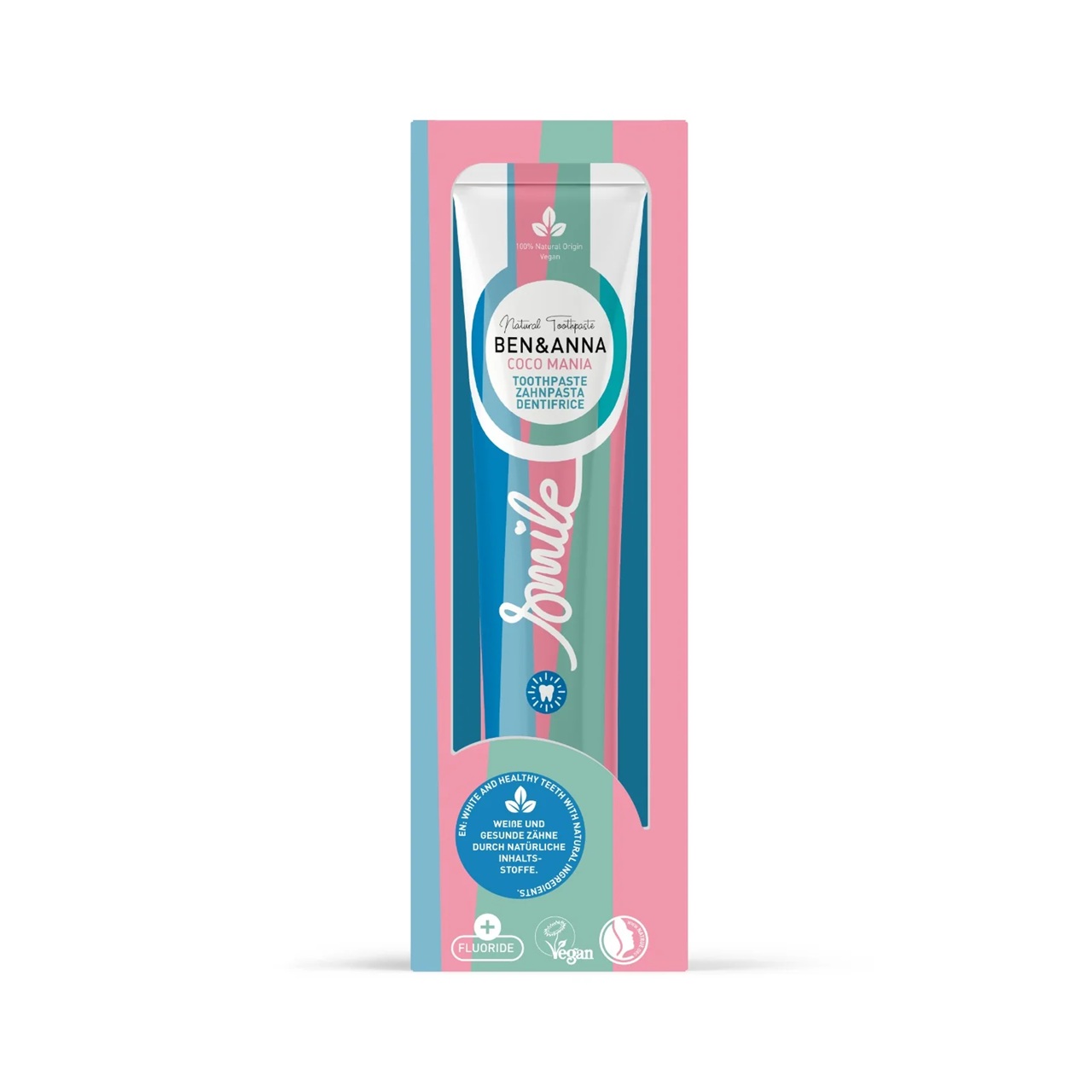 Ben & Anna s fluoridem Coco Mania 75 ml (obrázek 4)