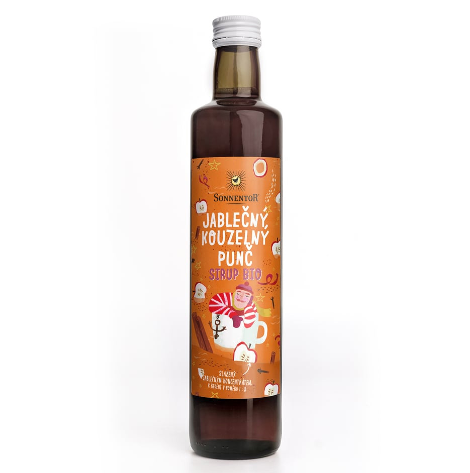 Sonnentor Jablečný kouzelný punč-ovocný koncentrát bio 0,5l