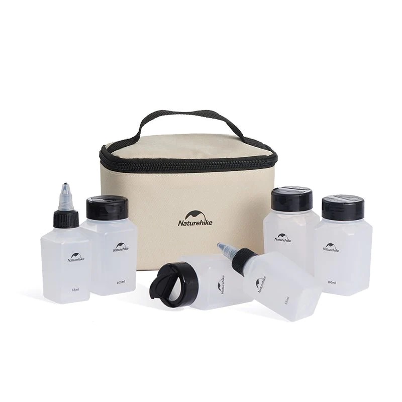 Naturehike set lahviček na koření Velikost: 6v1 (17 × 9 × 12 cm)