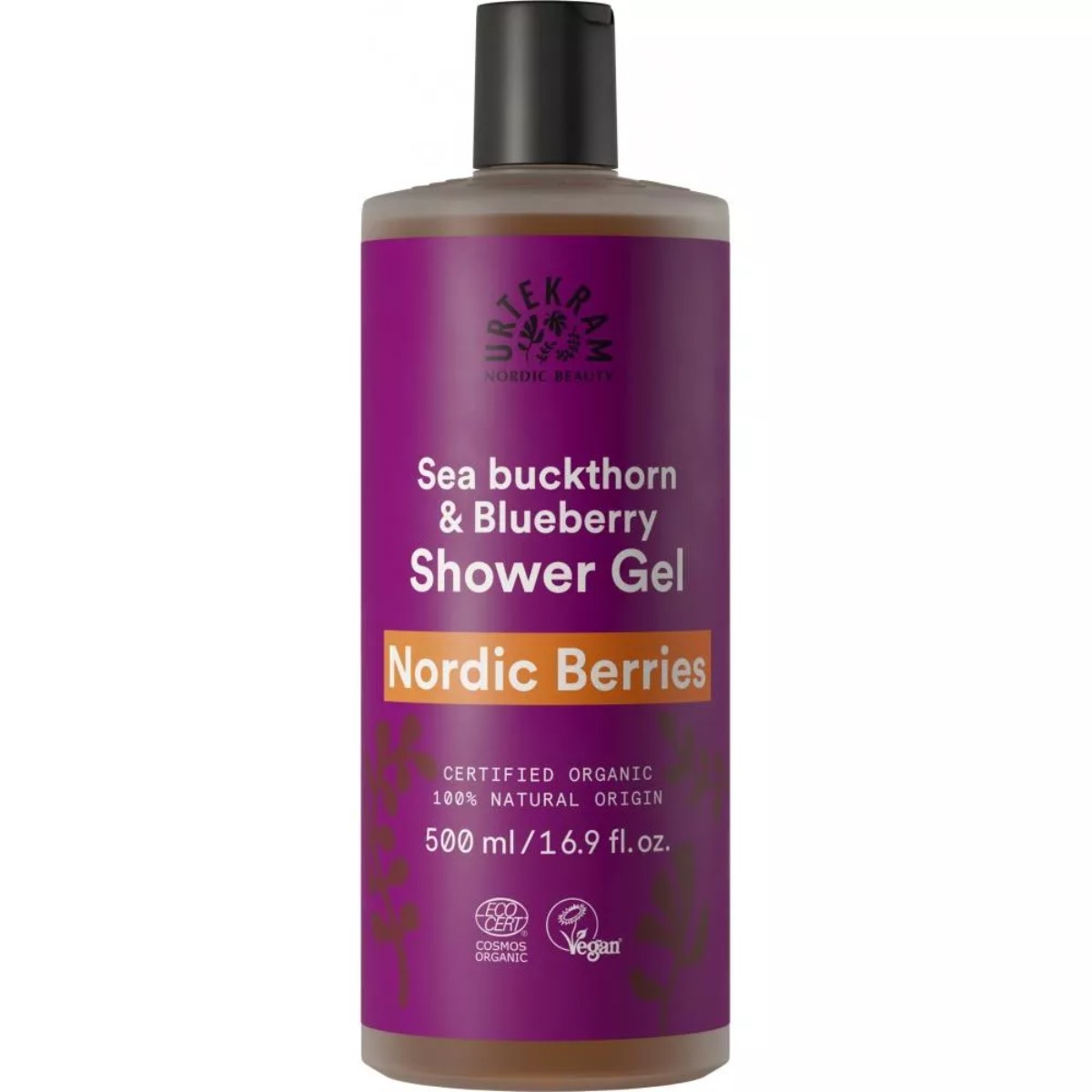 URTEKRAM BIO Sprchový gel se severskými bobulemi 500 ml