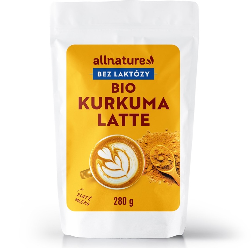ALLNATURE Kurkuma latte BIO 280 g