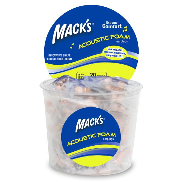Mack's Acoustic Foam™ 100 párů