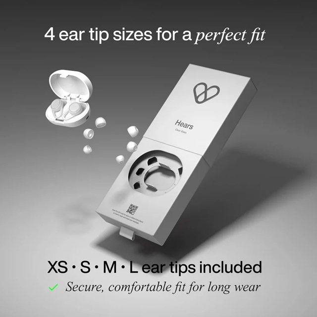 Hears One 20 dB Barva: Clear Glass (obrázek 7)
