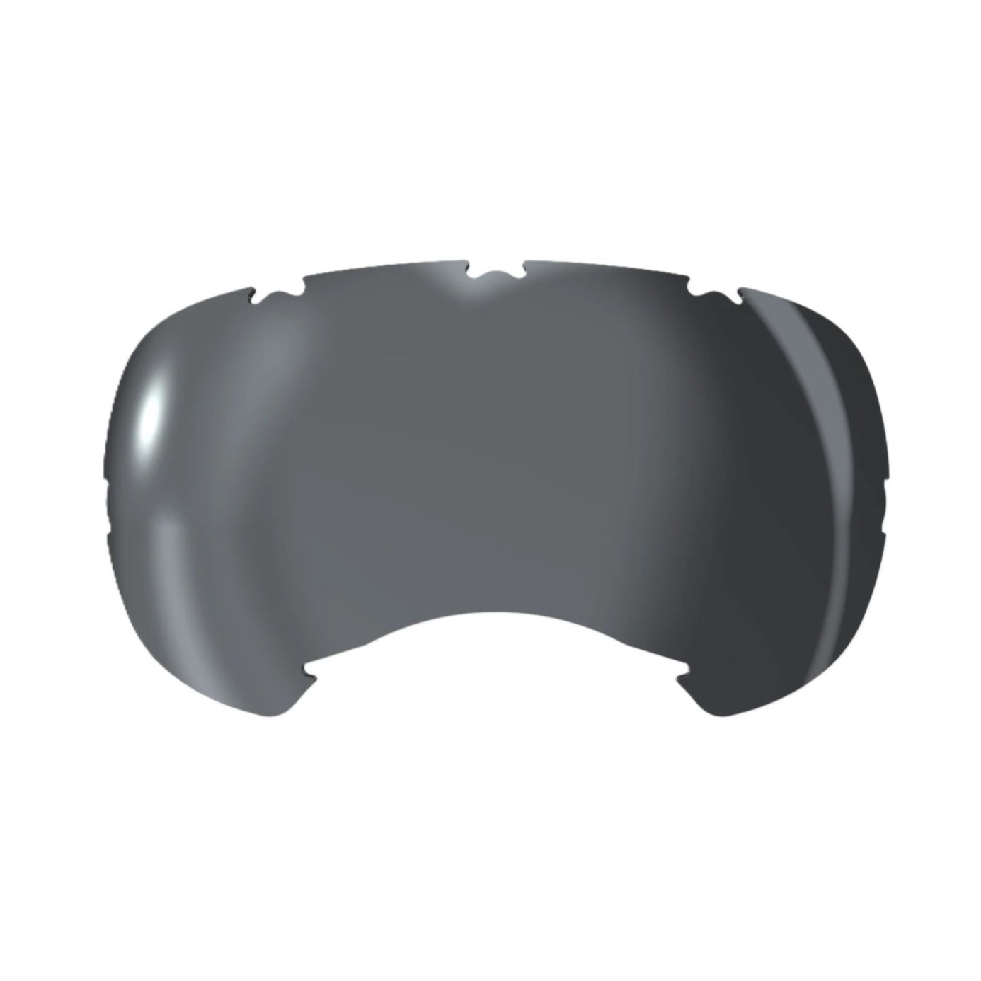 Rex Specs Náhradní skla pro brýle V2 - Šedá zrcadlová Velikost: XS