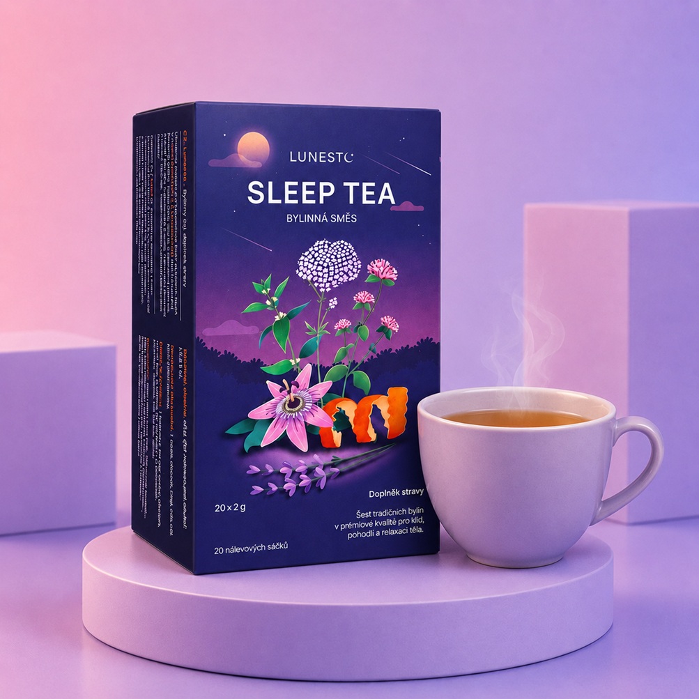 Lunesto Sleep Tea bylinný čaj 20 sáčků (obrázek 5)