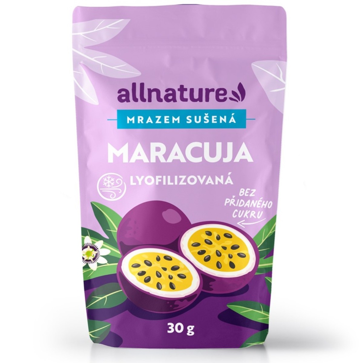 Allnature Mrazem sušená maracuja kostky 30 g