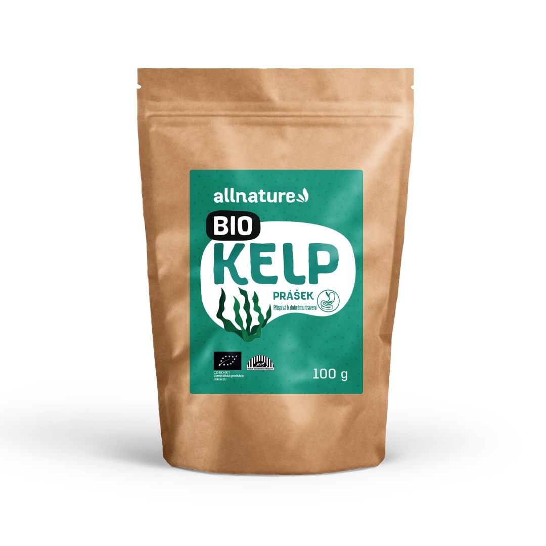 Allnature Kelp prášek BIO 100 g