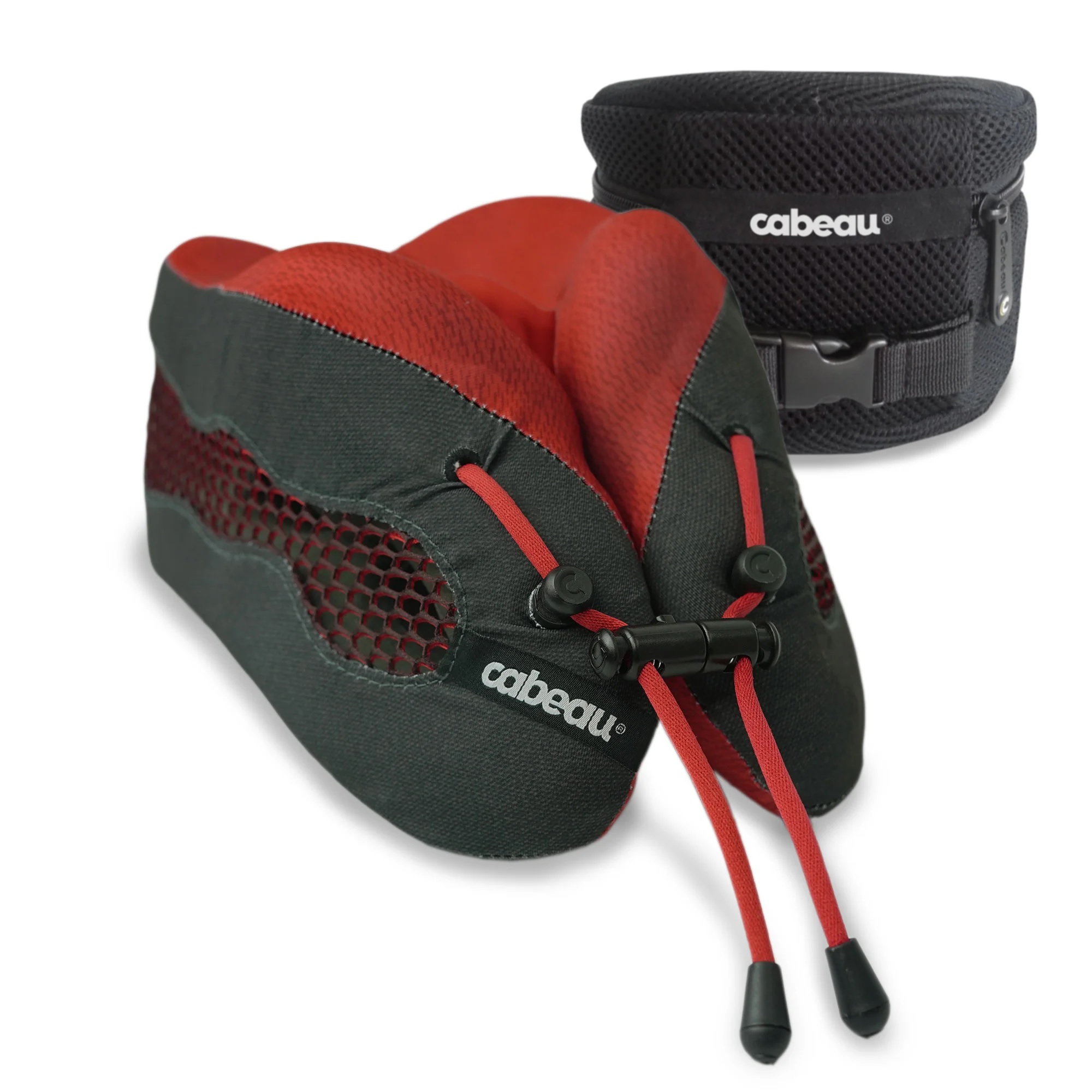 Cestovní polštář z paměťové pěny Cabeau Evolution Cool® - Red