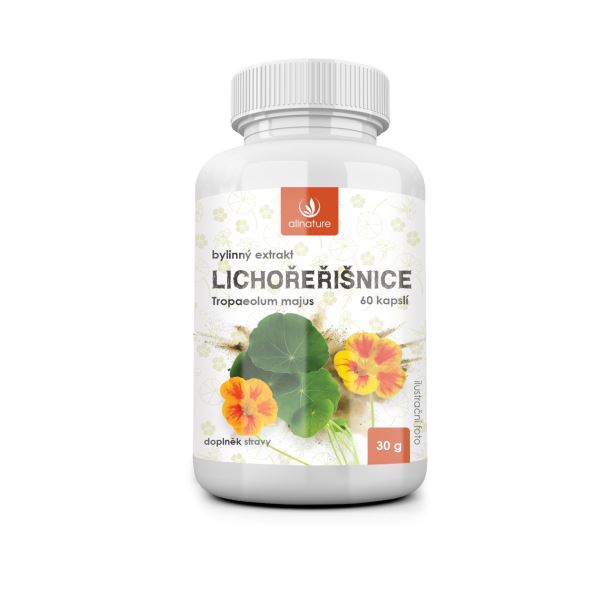 Levně Allnature Lichořeřišnice bylinný extrakt 60 kapslí