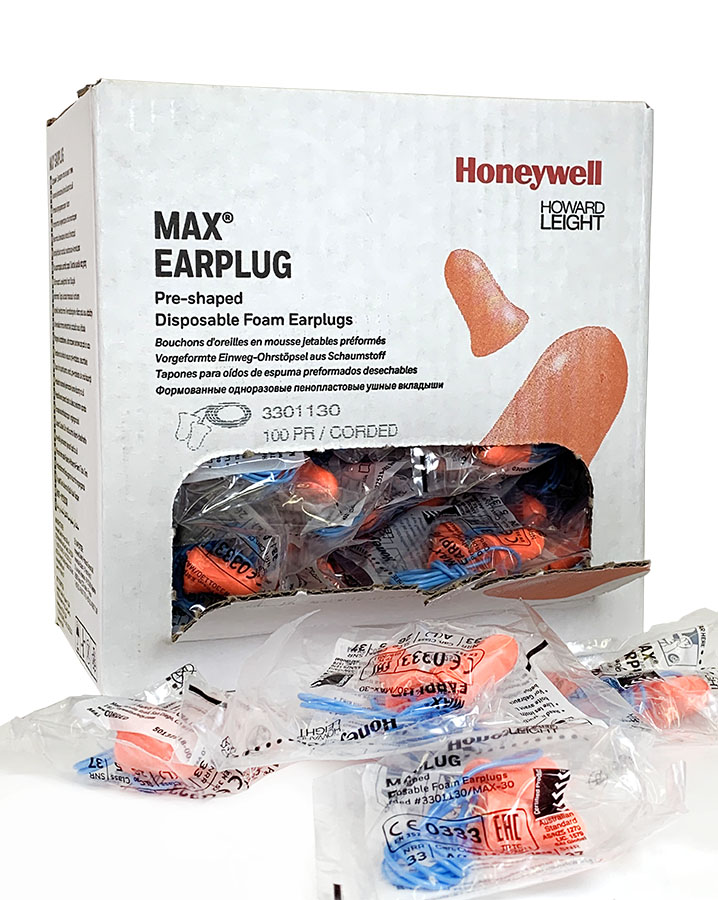 Howard Leight MAX® se šňůrkou - 100 párů