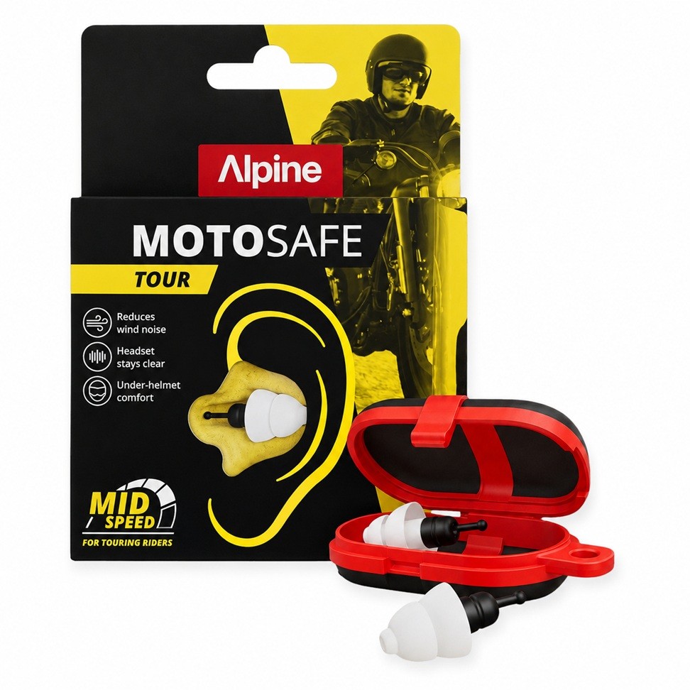 Alpine MotoSafe Tour špunty do uší - 1 pár