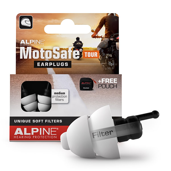 Alpine MotoSafe Tour špunty do uší - 1 pár