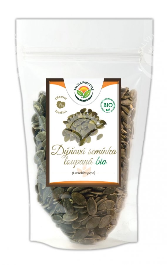 Salvia Paradise Dýňová semínka loupaná BIO 600g