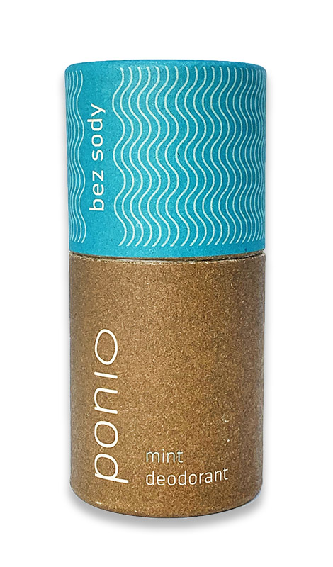 Ponio Mint přírodní deodorant, sodafree 60g