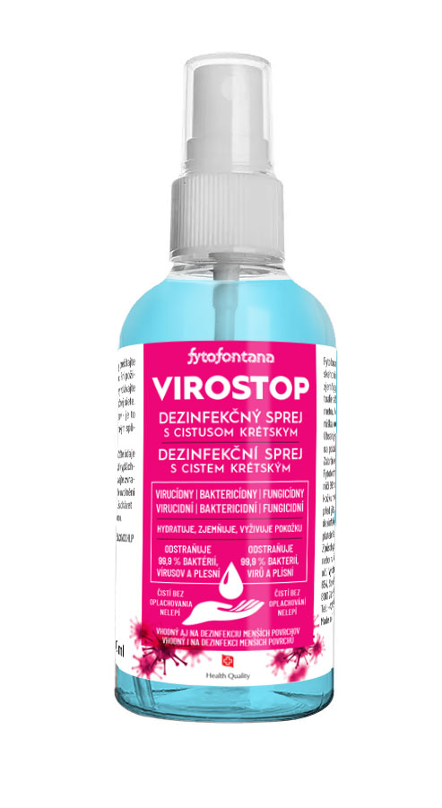 Fytofontana Virostop dezinfekční sprej Obsah balení: 100ml