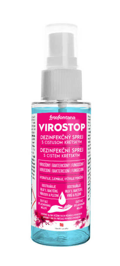 Fytofontana Virostop dezinfekční sprej Obsah balení: 50ml