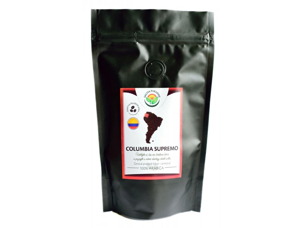 Salvia Paradise Káva Columbia Supremo Hmotnost: 1000g