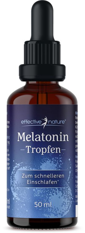 Effective Nature Melatonin - kapky 50 ml