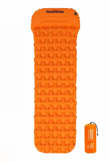 Naturehike Nafukovací karimatka FC-12 (198 x 59cm) 530g Barva: Oranžová