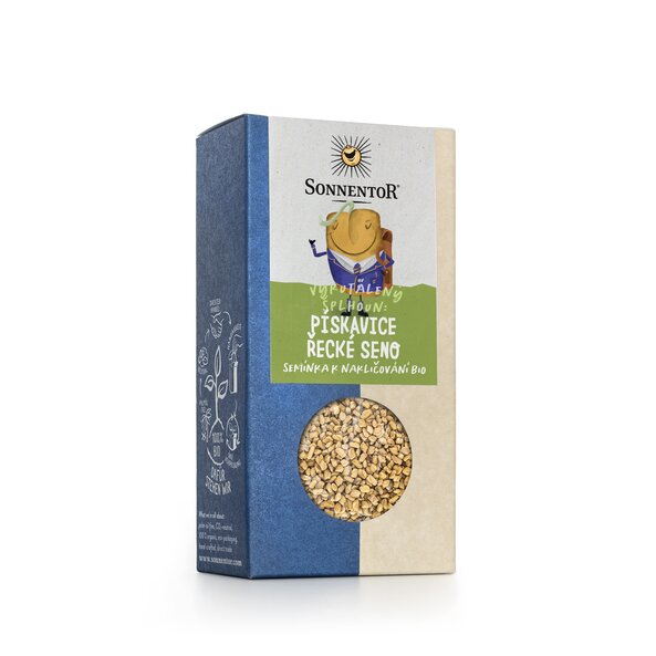 Levně Sonnentor Pískavice řecké seno - semena ke klíčení 120g