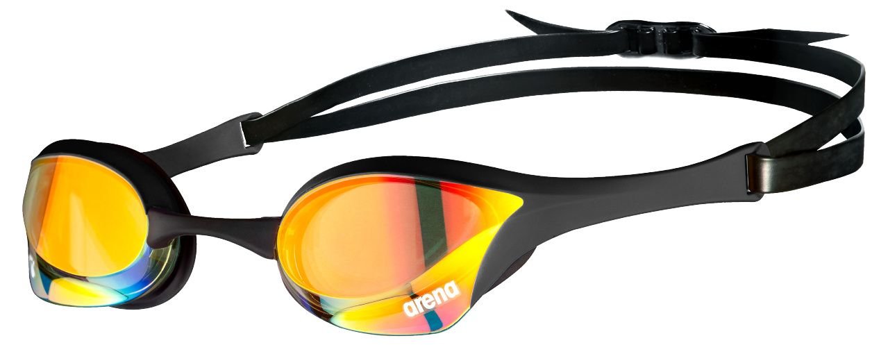 Arena Cobra Ultra Swipe Mirror plavecké brýle Barva: Žlutá / černá / černá