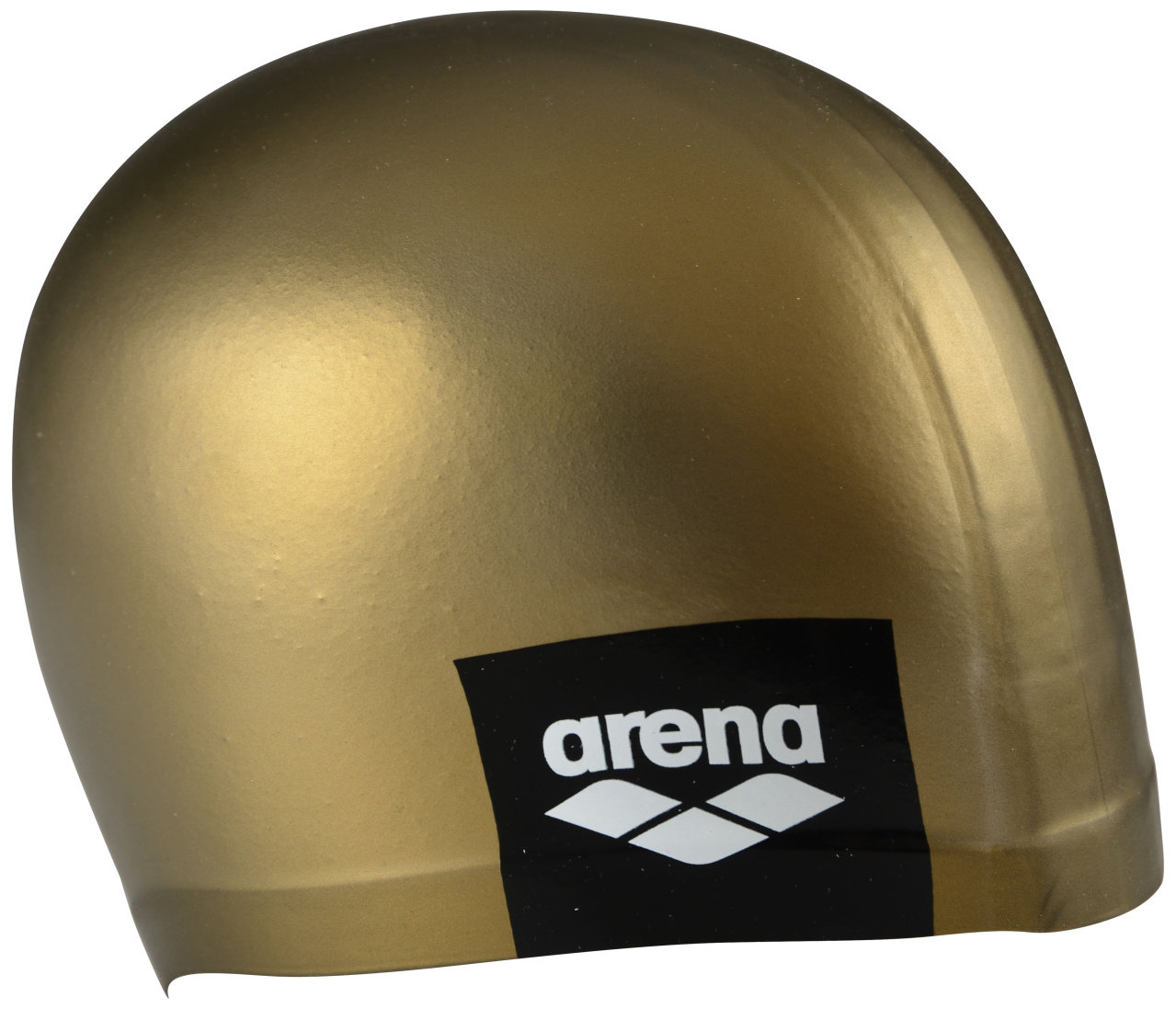 Arena Logo Moulded Cap - plavecká čepice Barva: Zlatá