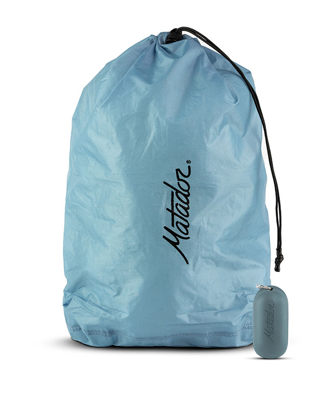 Matador Voděodolný skládací sáček na mokré věci Droplet 2,5l Barva: Modrá