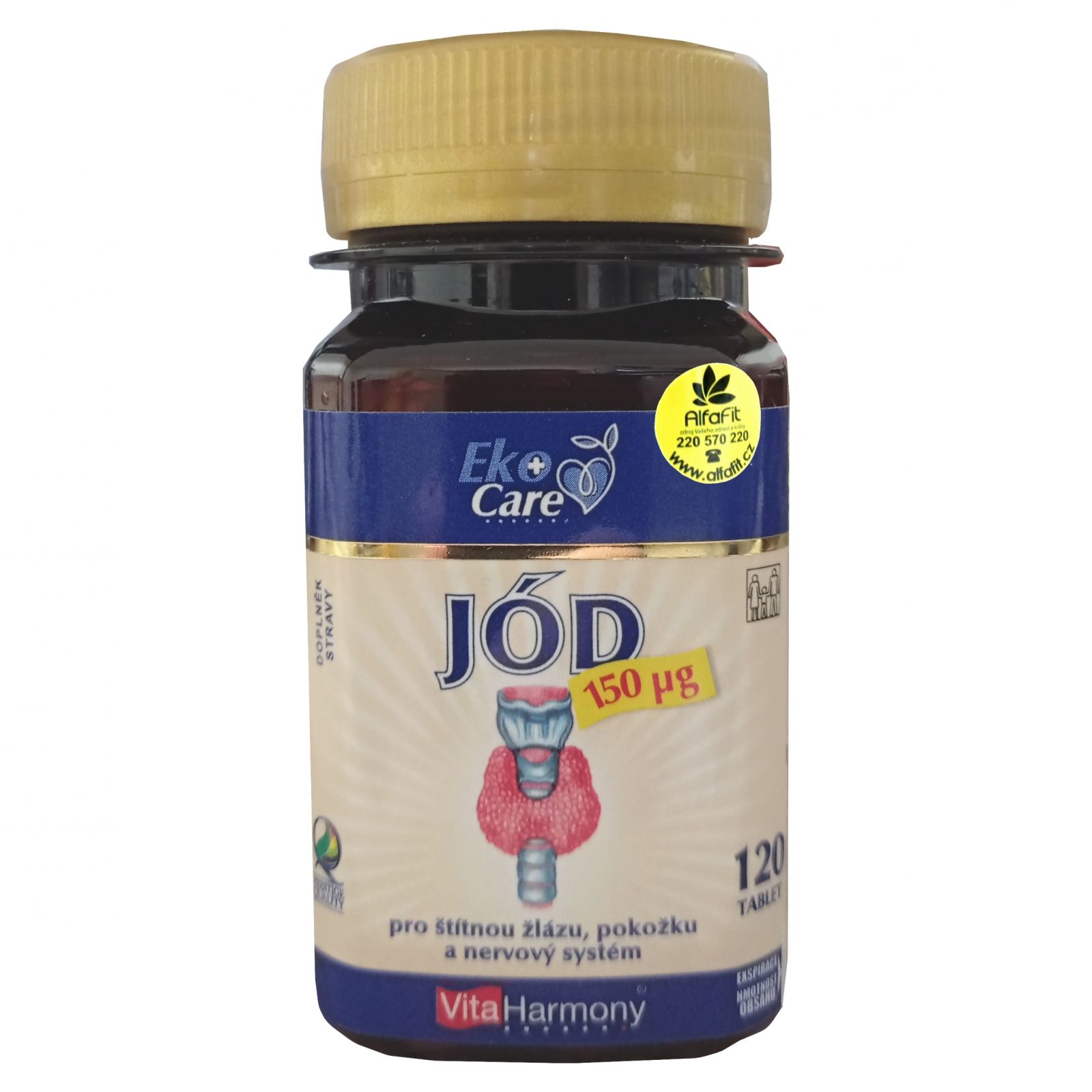 VITAHARMONY Jód 150 µg 120 tobolek