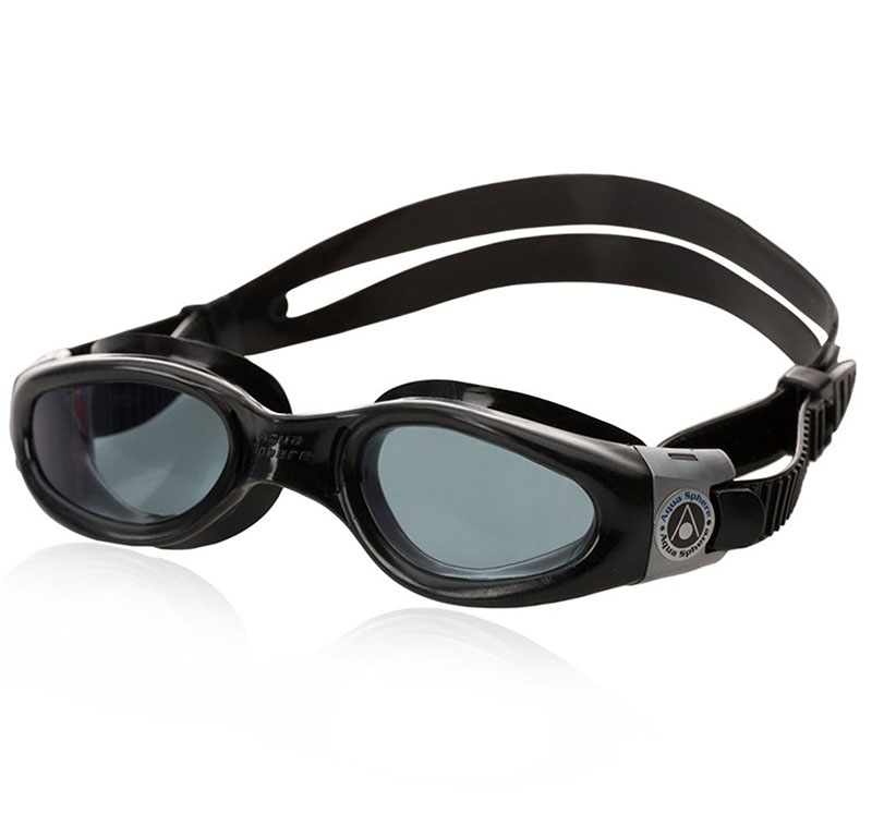 Aquasphere Kaiman Small plavecké brýle pro děti Barva: Šedá / černá / černá