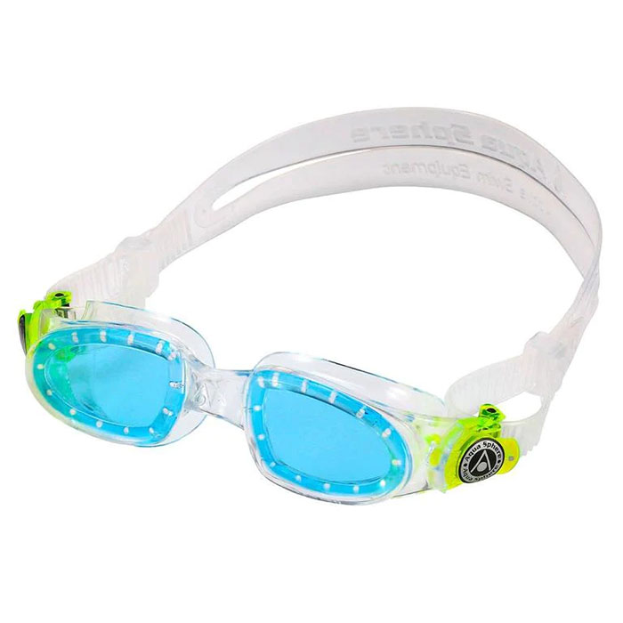 Aquasphere Moby Kid - dětské plavecké brýle Barva: Modrá / žlutá / transparentní
