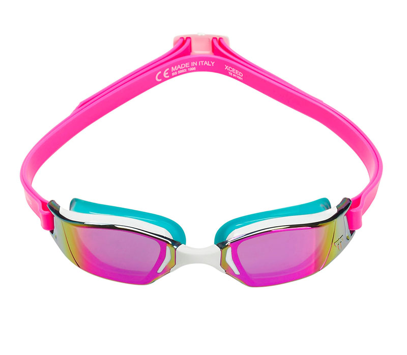 Aquasphere Xceed - plavecké brýle Barva: Růžová / zelená / růžová