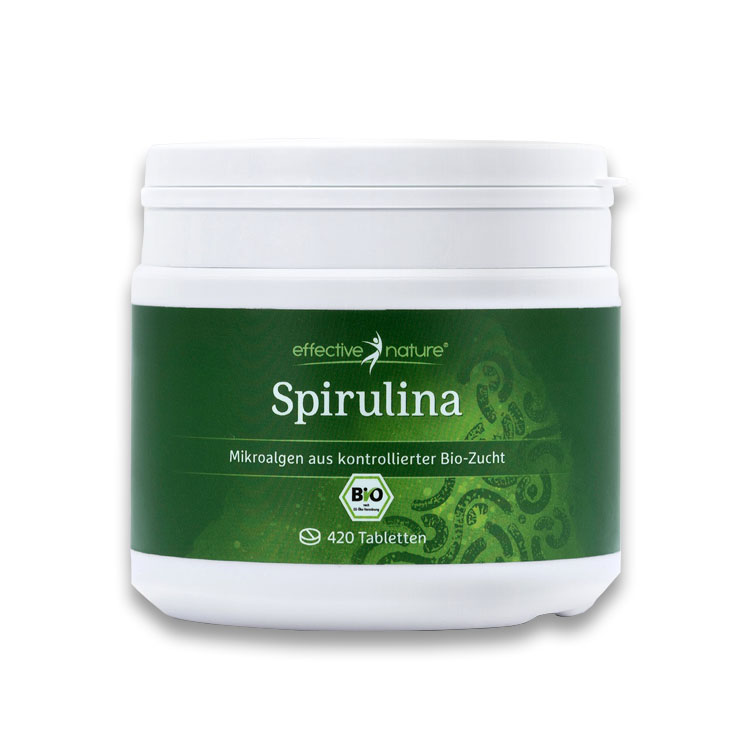 Effective Nature Spirulina BIO 420 tablet 210g