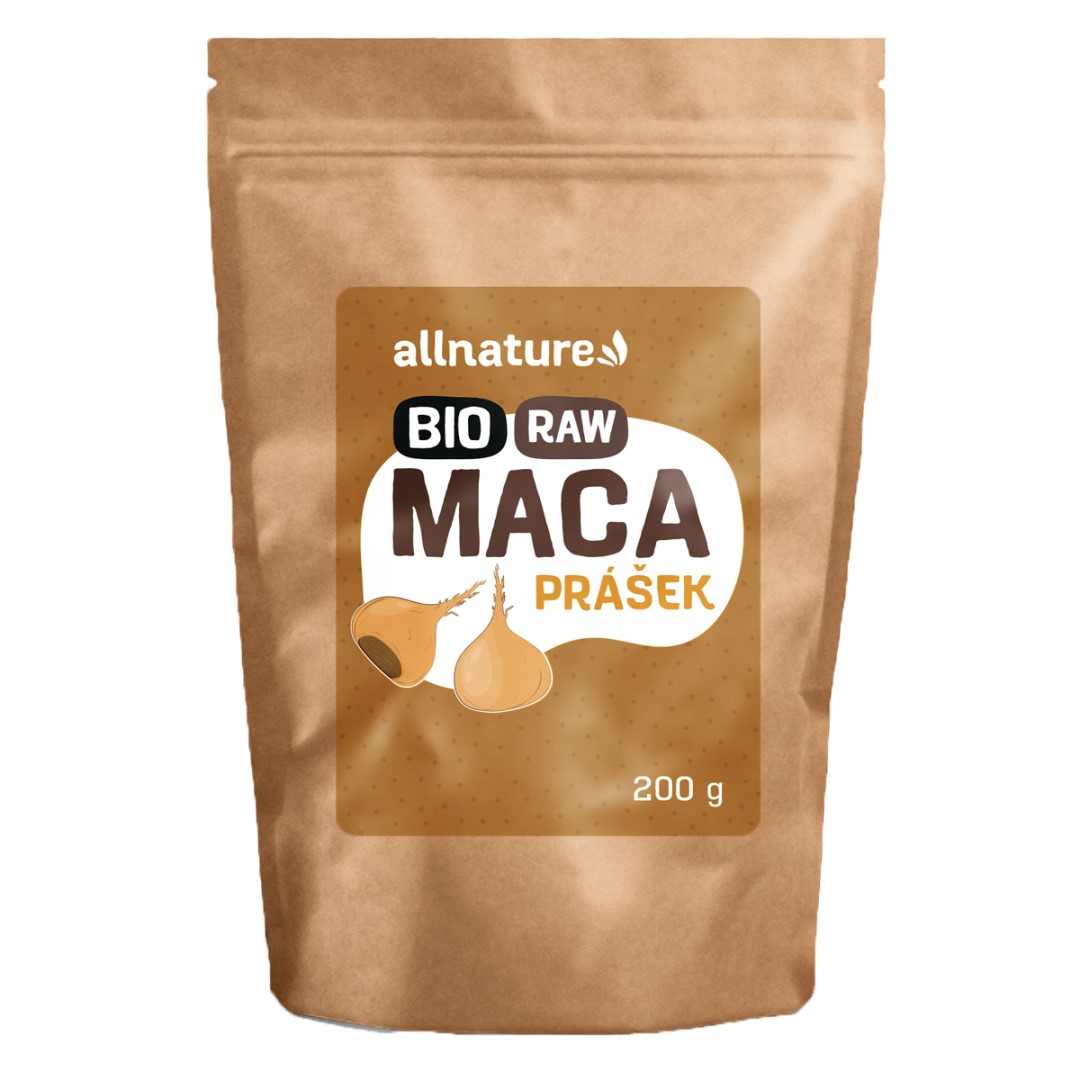 Allnature Maca peruánská RAW - prášek 200g