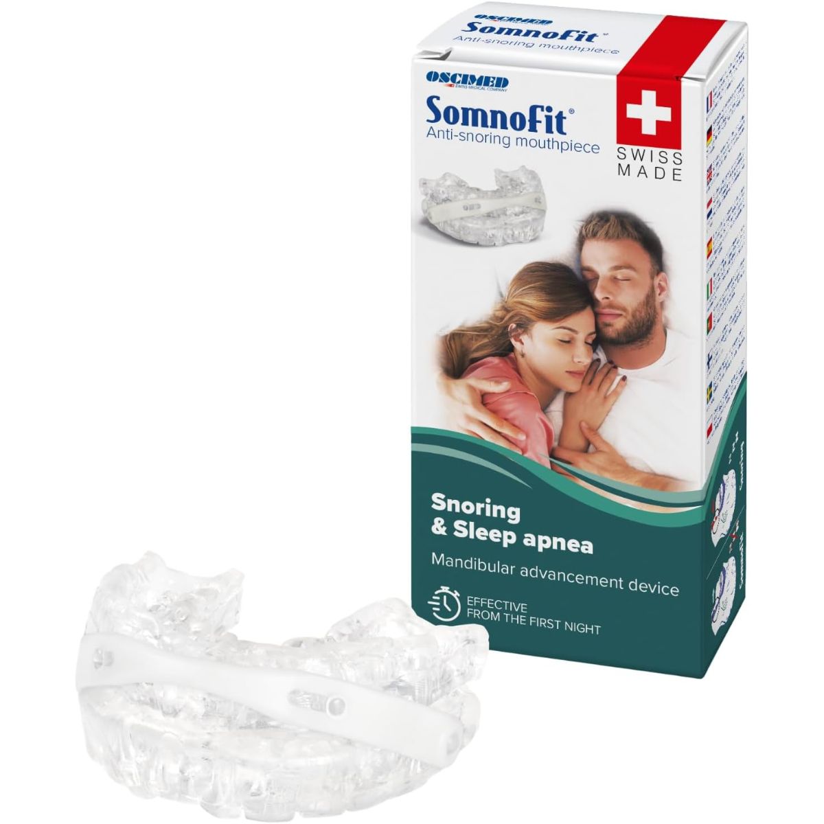 Oscimed Somnofit S-02 pomůcka proti chrápání