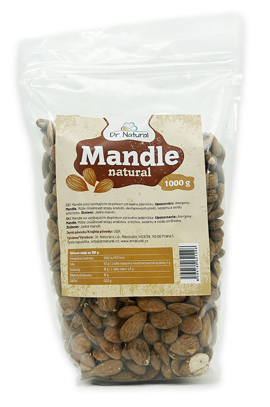 Dr. Natural Mandle jádra 1000g