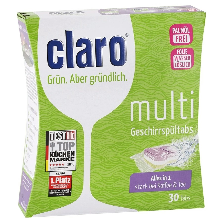 Claro EKO tablety do myčky All in 1 - 30 tablet