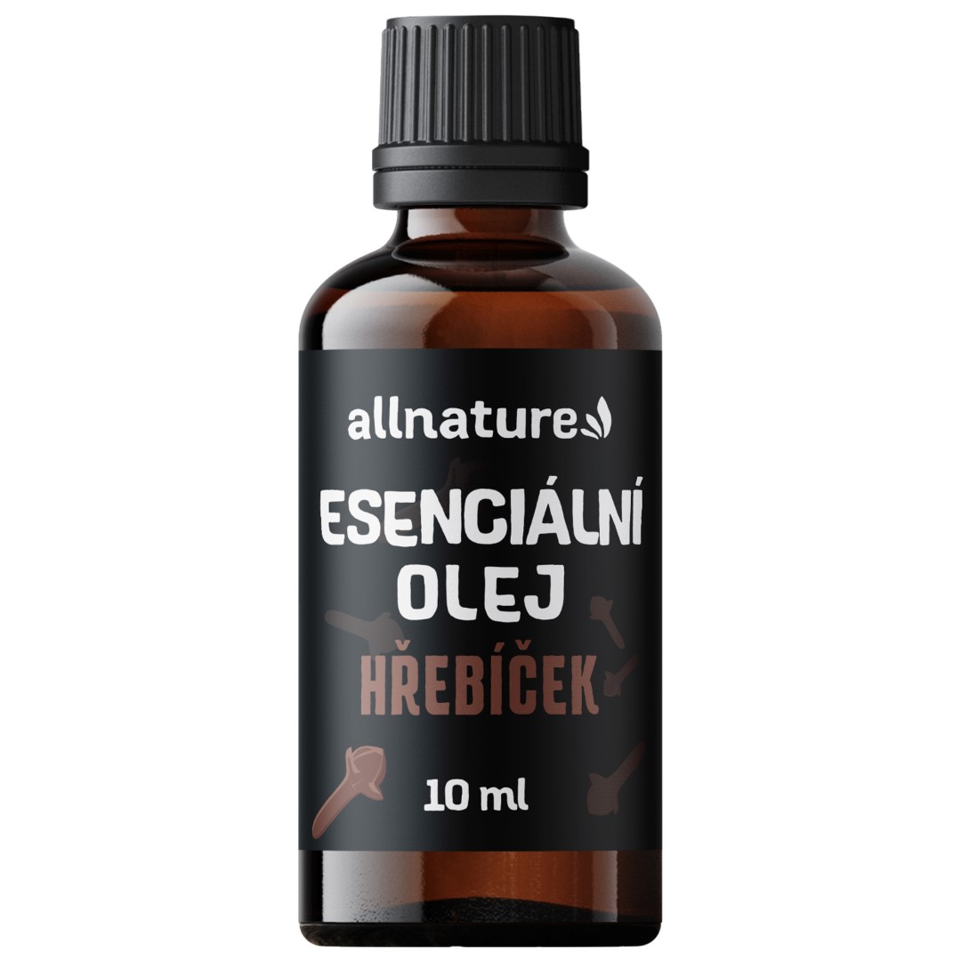 Allnature Esenciální olej Hřebíček 10ml