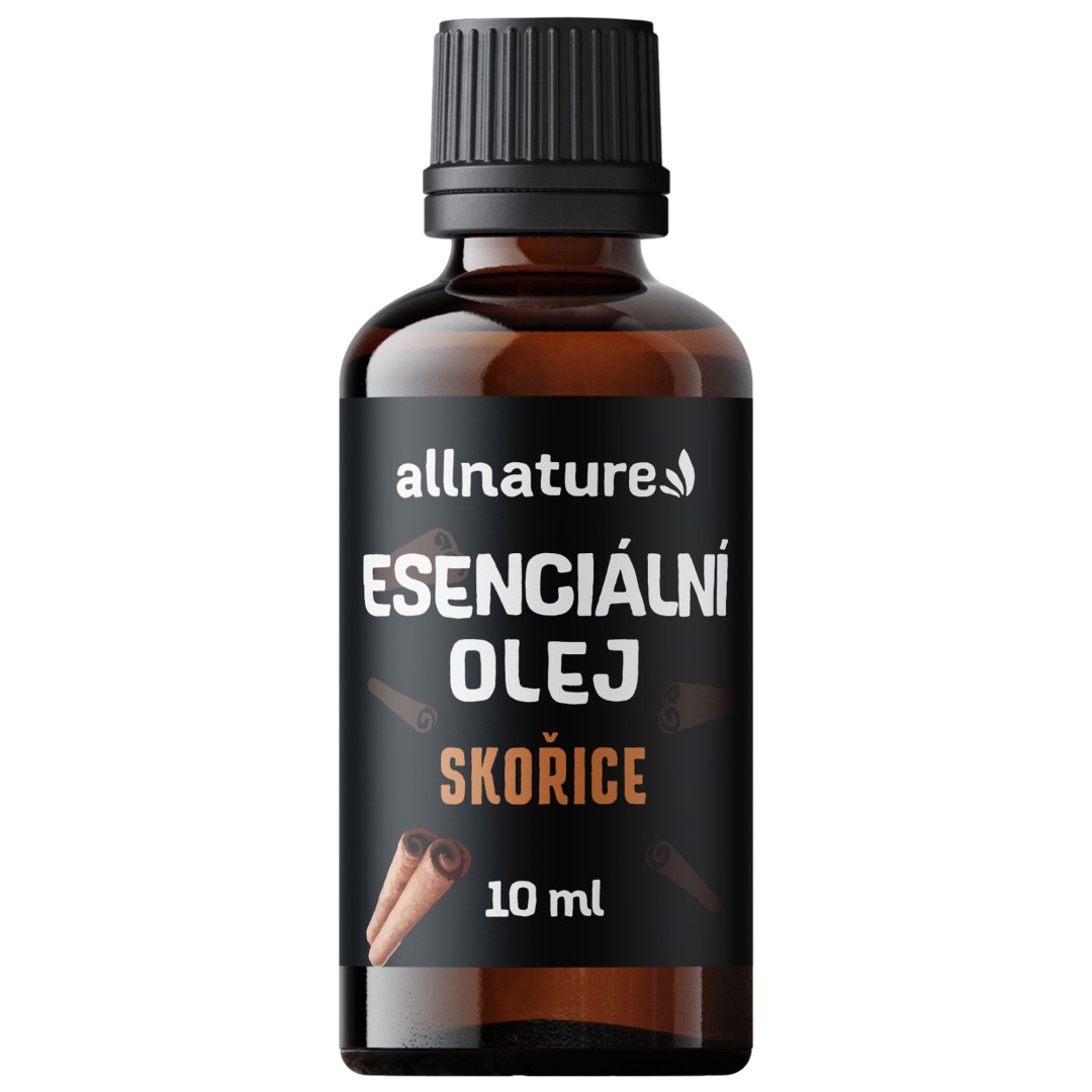 Allnature Esenciální olej Skořice 10 ml