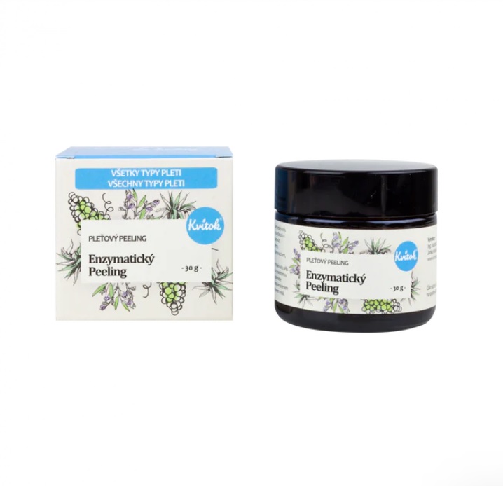 Levně Kvitok Enzymatický peeling pro všechny typy pleti 30 ml