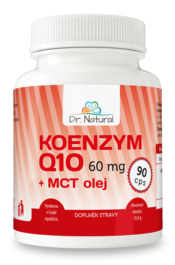Dr.Natural Koenzym Q10 60mg 90cps + MCT olej