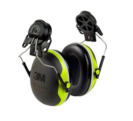 3M X4P3 Peltor Mušlové chrániče sluchu na helmu