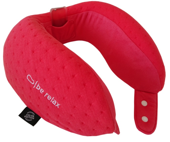 Levně Be relax Original Wellness Color edition - cestovní polštář - červená