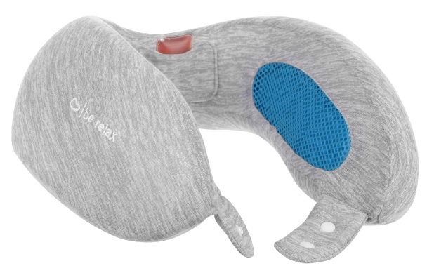 Be relax Pure Touch - cestovní polštář Barva: Šedá
