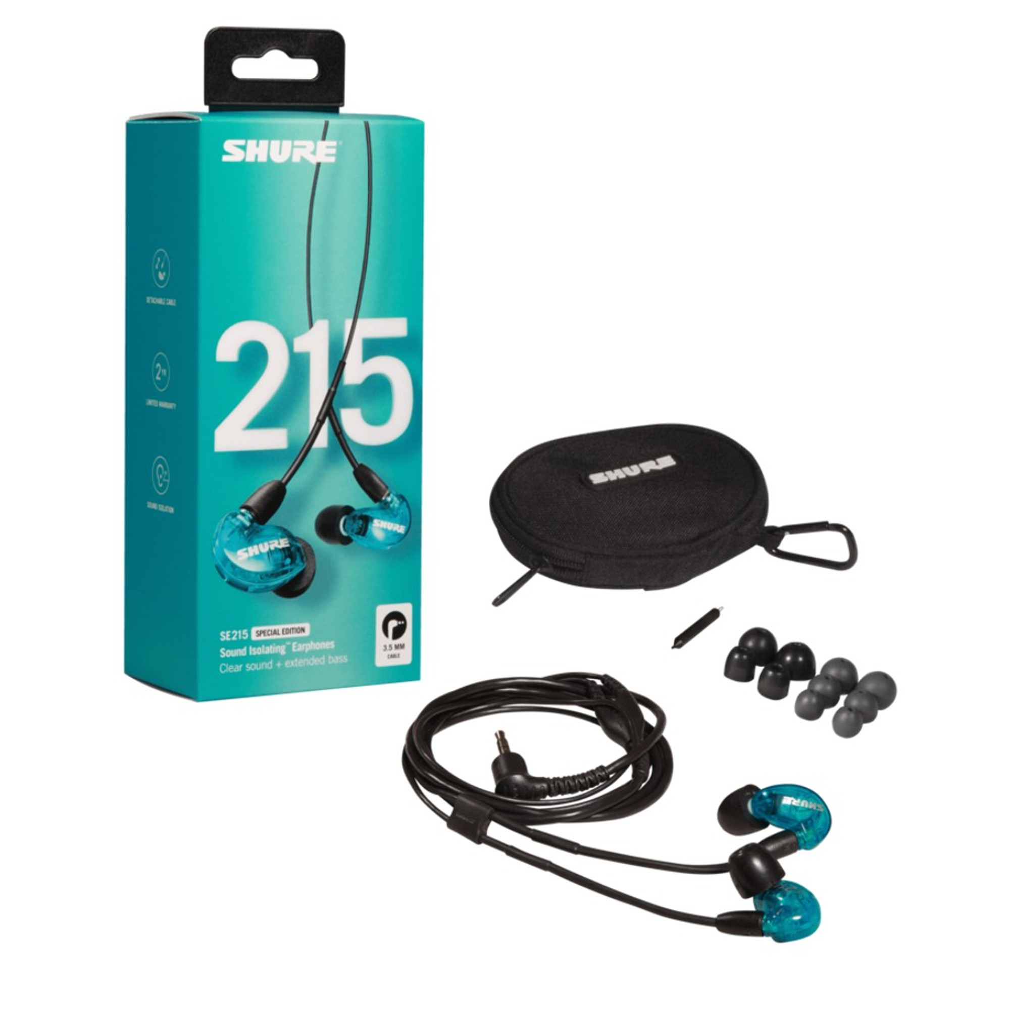 Shure SE215SPE- EFS - In-Ear sluchátka